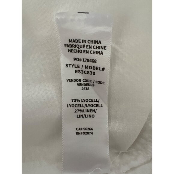 Splendid Gia White Drawstring Pants - Picture 9 of 9